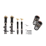 A front view of BC Racing BR Series Coilovers (RL3/RL4) for Honda Odyssey 2005-2010 with white background