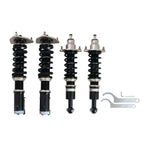 A front view of BC Racing BR Series Coilovers (CS6A/CS7A) for Mitsubishi Lancer 2002-2007 with white background