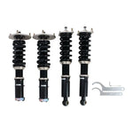 A front view of BC Racing BR Series Coilovers (D27A) for Mitsubishi Eclipse 1990-1994 with white background