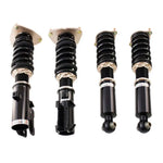 A front view of BC Racing BR Series Coilovers (Z11A) for Mitsubishi 3000GT 1991-1999 with white background