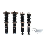 A front view of BC Racing BR Series Coilovers (D22A) for Mitsubishi Eclipse GS 1990-1994 with white background