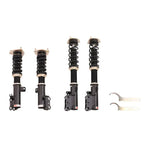 A front view of BC Racing BR Series Coilovers (SXV20/MCV20) for Toyota Camry 1997-2001 with white background 