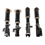 A front view of BC Racing BR Series Coilovers (ACV30/MCV30) for Toyota Camry 2002-2006 with white background