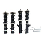 A front view of BC Racing BR Series Coilovers (ZZW30) for Toyota MR2 Spyder 2000-2005 with white background