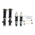 A front view of BC Racing BR Series Coilovers (ZZT231/230) for Toyota Celica GT / GTS 2000-2005 with white background