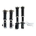 A front view of BC Racing BR Series Coilovers (AT200/ST204) for Toyota Celica 1994-1997 with white background