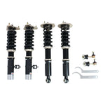 A front view of BC Racing BR Series Coilovers (MX83/JZX81 (Weld In)) for Toyota Cressida 1989-1992 with white background