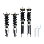 A front view of BC Racing BR Series Coilovers (HCR32) for Nissan Skyline GTS 1989-1994 with white background