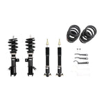 A front view of BC Racing BR Series Coilovers (CD4) for Ford Fusion 2013-2020 with white background