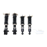 A front view of BC Racing BR Series Coilovers (GH8) for Subaru Impreza WRX Hatchback 2008-2014 with white background