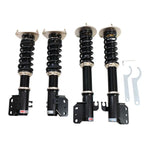 A front view of BC Racing BR Series Coilovers (SF) for Subaru Forester 1998-2002 with white background