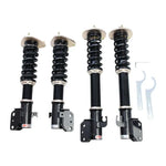 A front view of BC Racing BR Series Coilovers (SG) for Subaru Forester 2003-2008 with white background