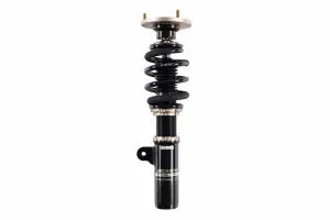 A front view of BC Racing BR Series Coilovers (GJ/GP/GJ7) for Subaru Impreza Sedan 2012-2016 with white background