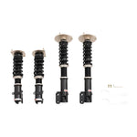 A front view of BC Racing BR Series Coilovers (PL/PLDS41/SRT-4) for Dodge Neon 2003-2005 with white background