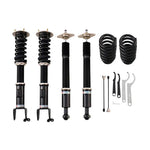 A front view of BC Racing BR Series Coilovers (LD/LX) for Dodge Challenger 11-23 / Dodge Charger 11-23 with white background
