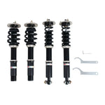 A front view of BC Racing BR Series Coilovers (E39 RWD) for BMW 5 Series 1995-2003 with white background