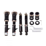 A front view of BC Racing BR Series Coilovers 51mm Strut (E30 (Weld In)) for BMW 3 Series 1988-1993 with white background