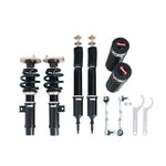 A front view of BC Racing BR Series Coilovers (E92) for BMW 328i / 335i / 335is 2007-2013 with white background
