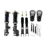 A front view of BC Racing BR Series Coilovers (YF) for Hyundai Sonata GLS 2011-2014 with white background