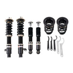 A front view of BC Racing BR Series Coilovers (GG3S/GG3P) for Mazda 6 2003-2008 with white background