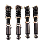 A front view of BC Racing BR Series Coilovers (UZZ40 RWD) for Lexus SC430 2002-2010 with white background