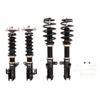 A front view of BC Racing BR Series Coilovers (MCV30/MCV31) for Lexus ES300 2002-2006 with white background