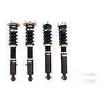 A front view of BC Racing BR Series Coilovers (GRS191) for Lexus GS300 / GS350 / GS430 2006-2011 with white background