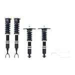 A front view of BC Racing BR Series Coilovers (C5) for Audi A6 Allroad Quattro 2001-2005 with white background