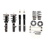 A front view of BC Racing BR Series Coilovers (F55/F56) (w/o DDC) for Mini Cooper 2014-2024 with white background