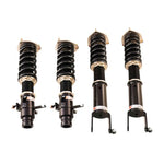 A front view of BC Racing BR Series Coilovers (Y51) for Infiniti M37 2011-2013 with white background