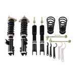 A front view of BC Racing BR Series Coilovers (TF) for Kia Optima 2011-2015 with white background
