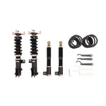 A front view of BC Racing BR Series Coilovers for Kia Forte 2014-2018 with white background