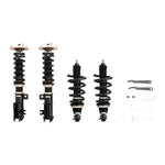 A front view of BC Racing BR Series Coilovers (P2) for Volvo S60 / V70 2000-2009 with white background