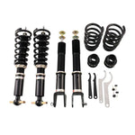 A front view of BC Racing BR Series Coilovers (GM Sigma II) for Cadillac CTS 2008-2014 with white background