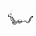 MagnaFlow 23067 hm grade direct-fit catalytic converter, opposite side view of the turntable spin