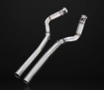 IPE SS Catless Downpipe (Non-OPF) for Ferrari GTC4 Lusso T (3.9L V8) 2017-2020