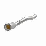 MagnaFlow 52930 oem grade direct-fit catalytic converter, opposite front three-quarter view of the turntable spin