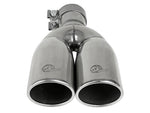 aFe MACH Force-Xp Universal Exhaust Tip 2-1/2 IN Inlet x 3-1/2 IN Outlet X 12 IN L
