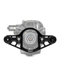 Three-point differential mounting kit installed on a differential housing