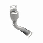 MagnaFlow 52368 oem grade direct-fit catalytic converter, front three-quarter view of the turntable spin