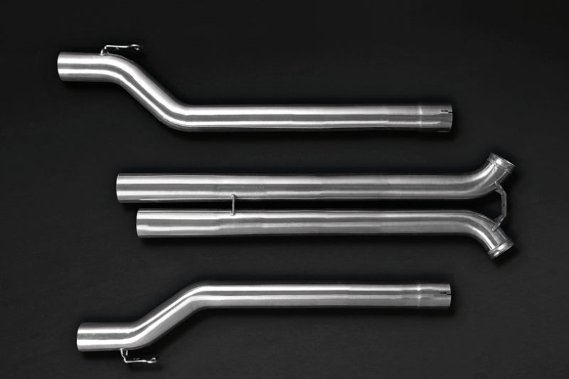 Capristo Bentley Continental GT mid-pipes