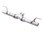 AWE Touring-to-Track kit for Subaru BRZ: T304L stainless straight rear section with center Y-pipe