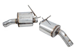 AWE C8 Track-to-Touring kit: pair of 180 Technology rear mufflers on white