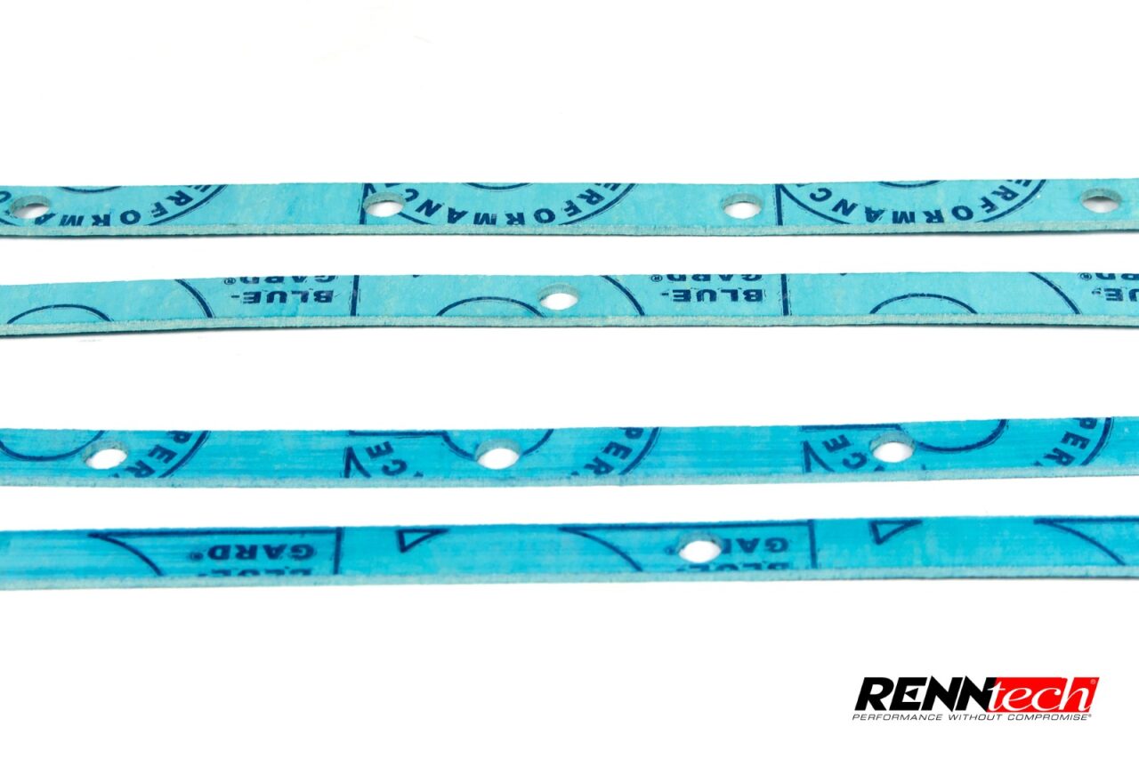 Valve cover gasket strips close up - Complete Top End Gasket Kit for the AMG M117 4-valve models