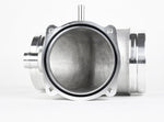 74mm Y plenum throttle body flange with O-ring seal and top vacuum nipple - IPD for Porsche 987.1 Cayman