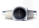 IPD turbo plenum 74mm throttle body flange with O-ring seal and center divider - IPD for Porsche 991.2 Turbo