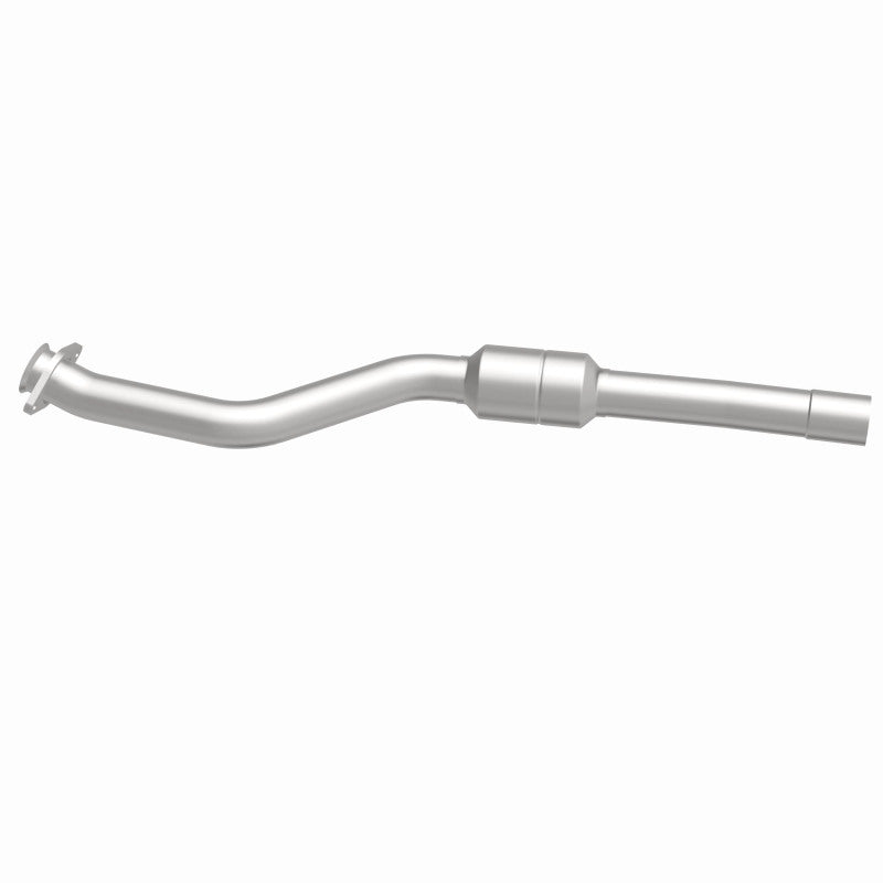 MagnaFlow 5421172 carb direct-fit catalytic converter, side view of the turntable spin