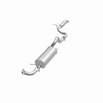 BRExhaust 106-0506 direct-fit exhaust kit, opposite front three-quarter view of the turntable spin