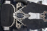 Bentley Continental GT underside with Capristo valved exhaust