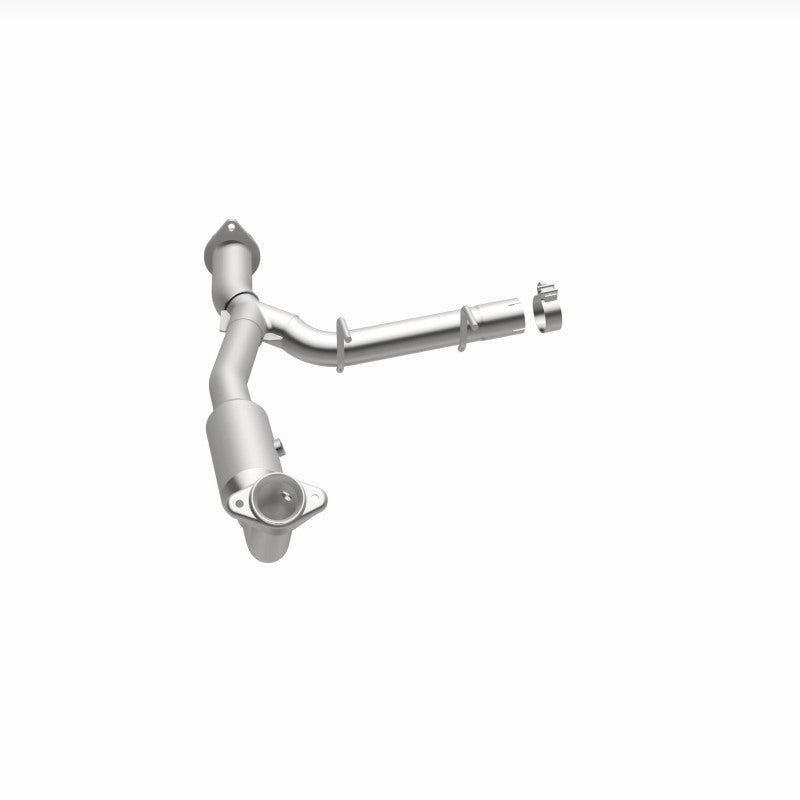 MagnaFlow 4651411 carb direct-fit catalytic converter, opposite side view of the turntable spin